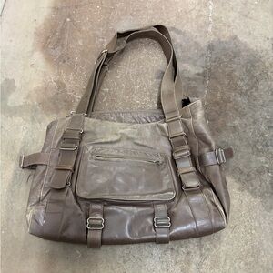 Rudsak collection grey leather bag